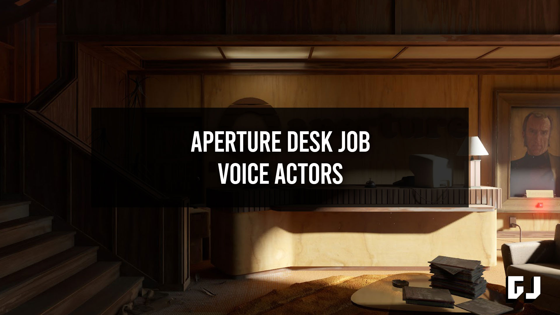 All Voice Actors in Aperture Desk Job Gamer Journalist