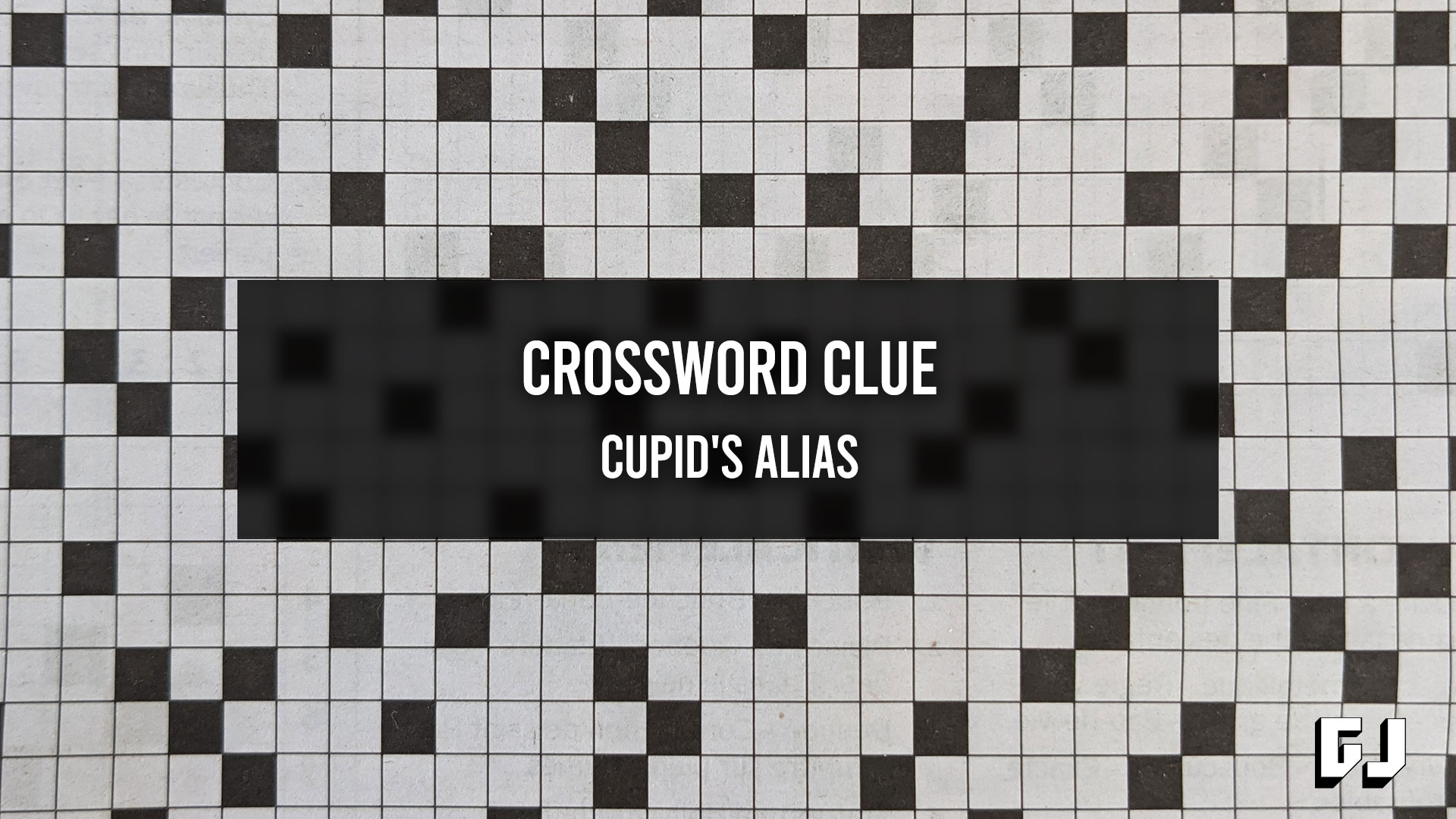 Cupid's Alias - Crossword Clue - Gamer Journalist
