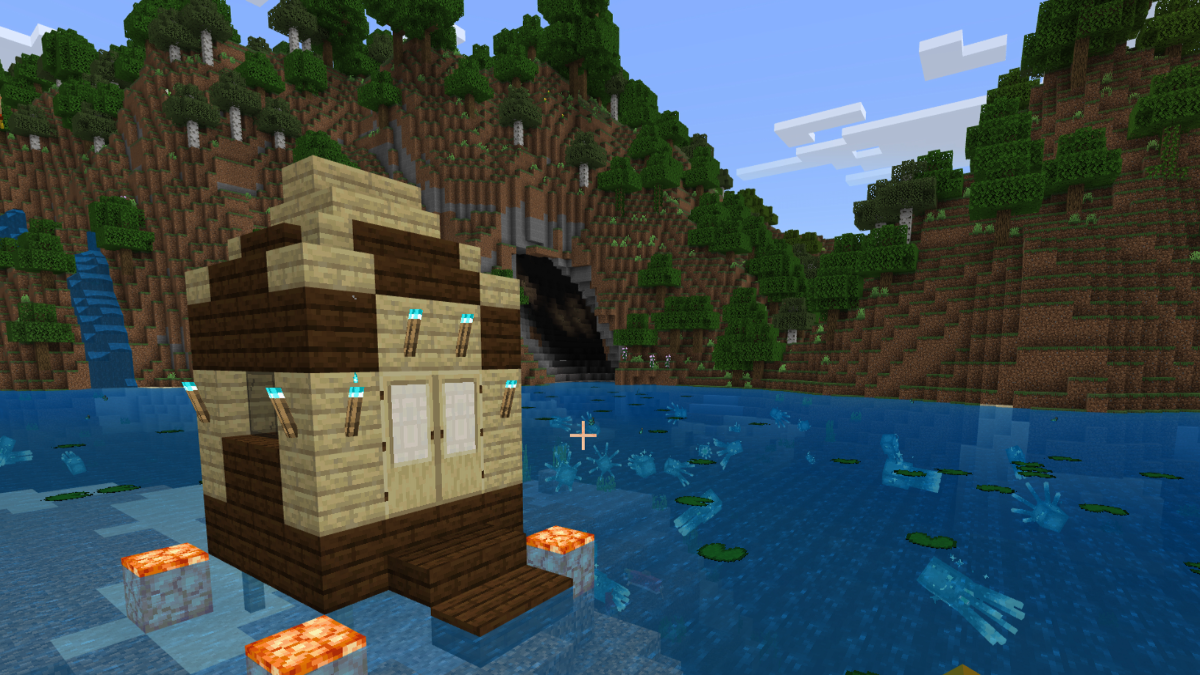 8 Smallest Minecraft House Concepts and Designs Overwater Minecraft Hut