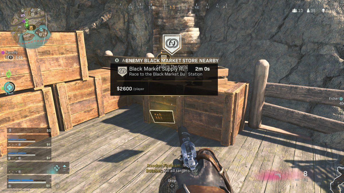 Black Market Supply Run Contract Pick Up