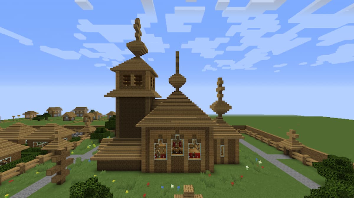Here Are the Top 5 Minecraft Church Ideas Minecraft Greek Orthodox Temple screenshot