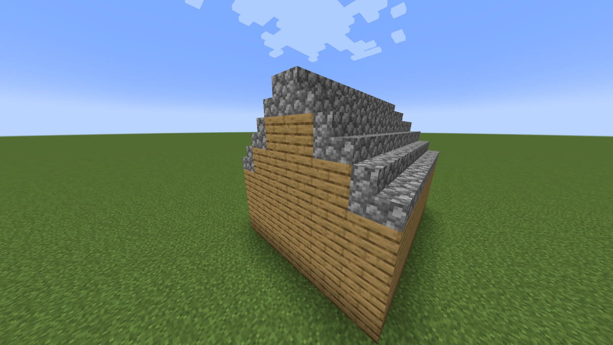 Best 5 Minecraft Roof Designs Gable roof