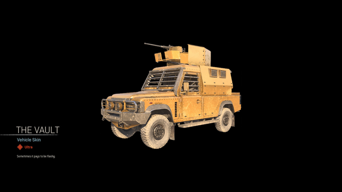 Mercenaries of Fortune Vault Skin