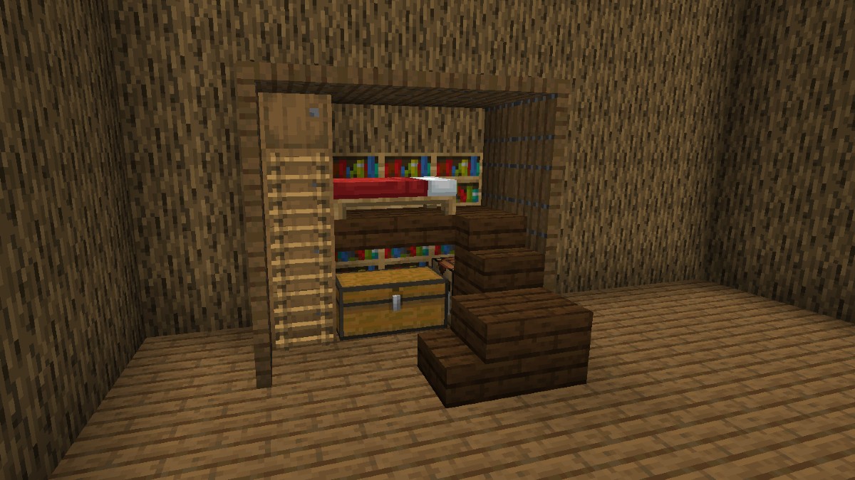 5 best Minecraft bed designs survivalist bed.
