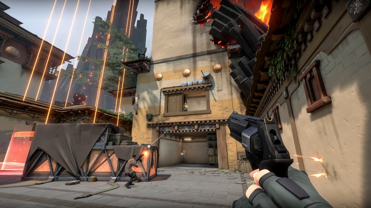 Can you play VALORANT on PlayStation 4? Bind screenshot.