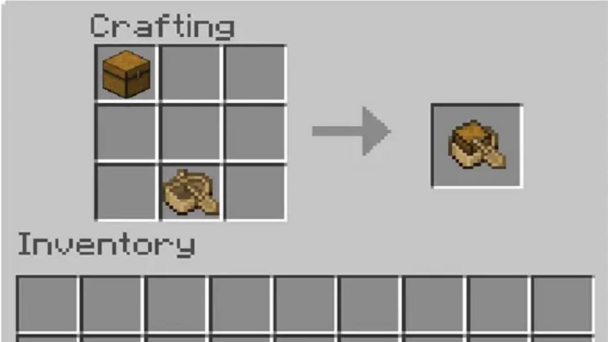 Minecraft The Wild Update How to Craft a Boat with a Chest Gamer