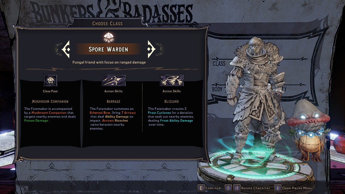 Tiny Tina’s Wonderlands Tier List (July 2022) Tiny Tina's Wonderlands tier list Spore Warden.