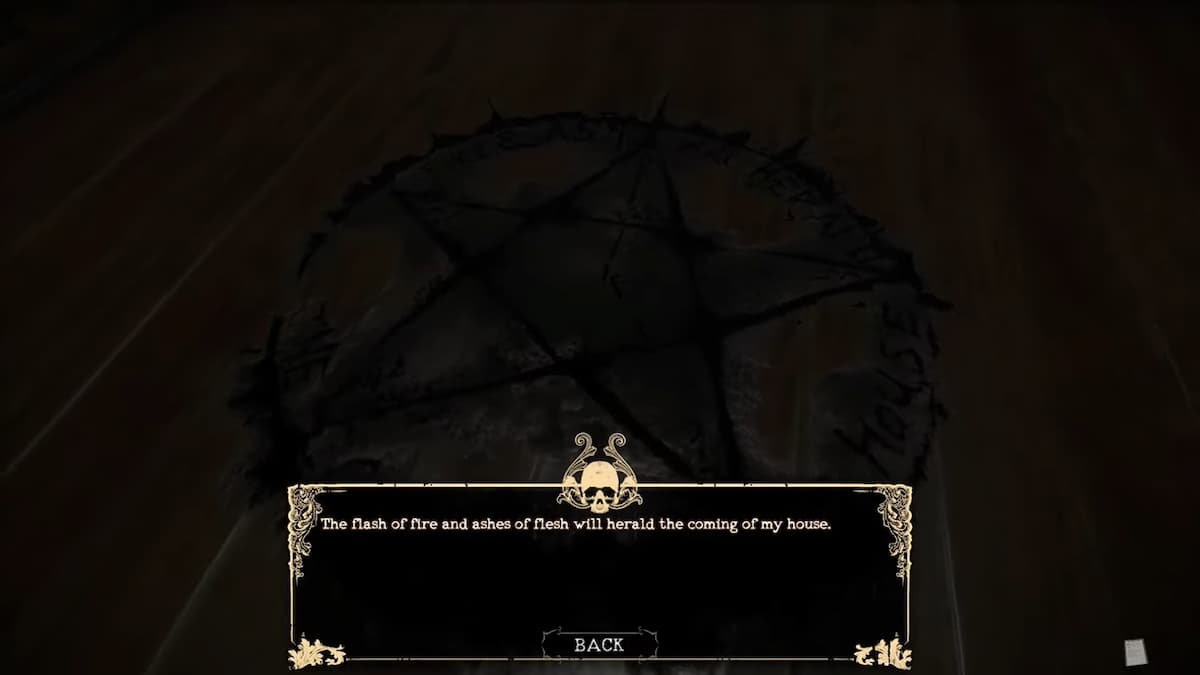 Demonic Symbol in The Mortuary Assistant