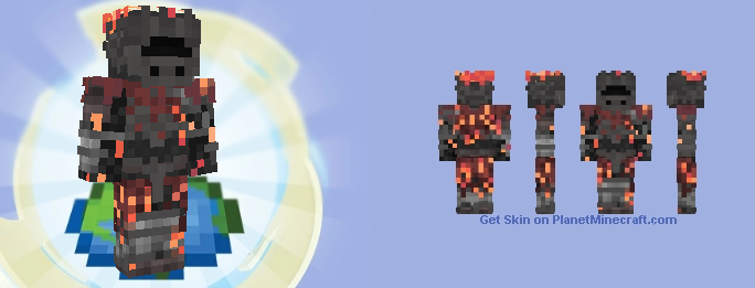 Soul of Cinder minecraft skin