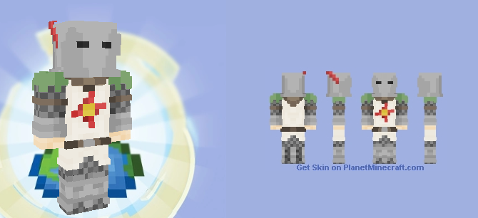 solaire of astora minecraft dark souls skin
