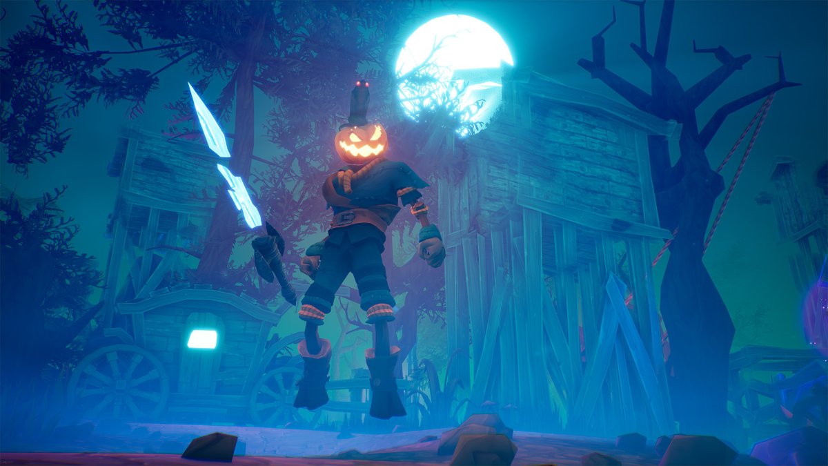 Pumpkin Jack with his crow