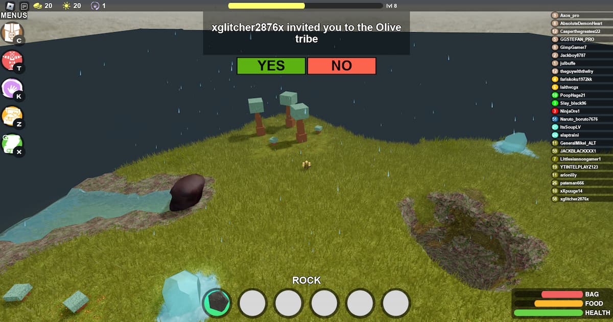 tribe invite in booga booga reborn