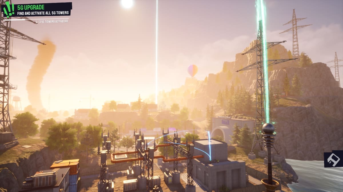 5G Upgrade Towers in Goat Simulator 3