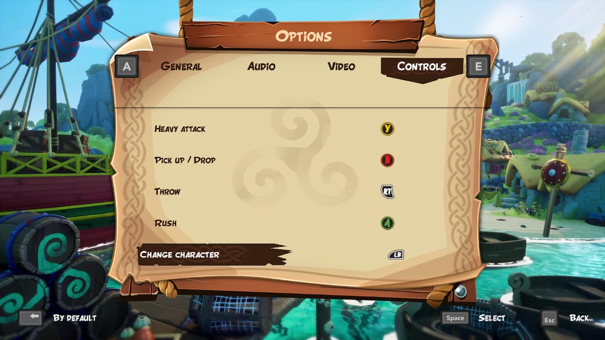 Cambia de personaje en Asterix y Obelix XXXL The Ram From Hibernia en el controlador