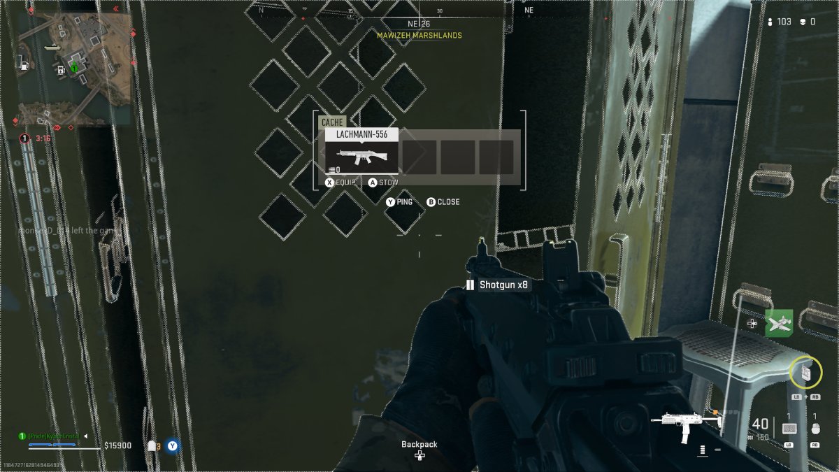 Weapons Locker Contents