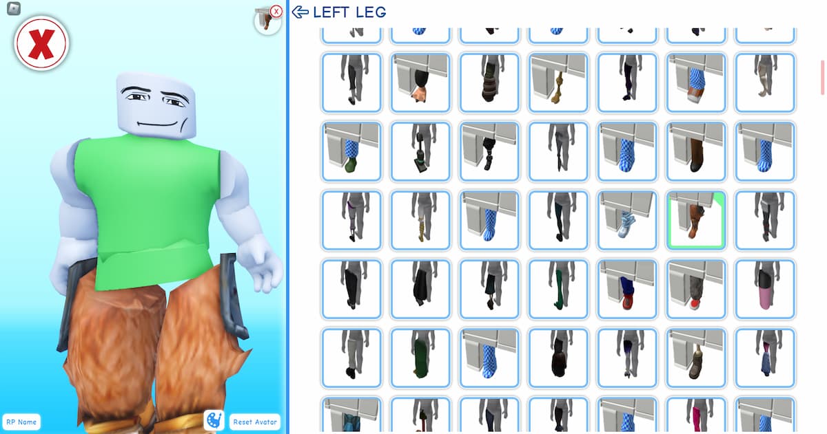 Comment obtenir les jambes épaisses dans Roblox Meepcity grandes jambes à meepcity