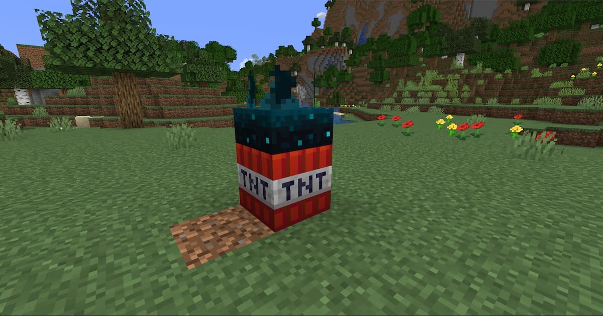 landmine in minecraft