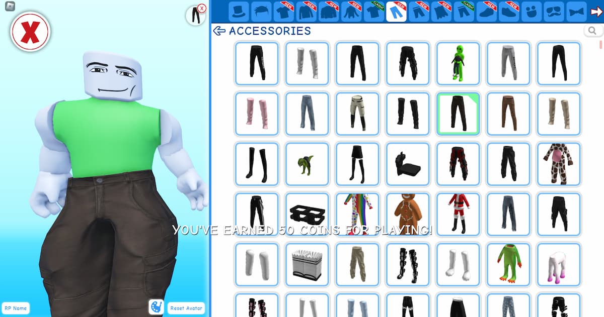 Comment obtenir les jambes épaisses dans Roblox Meepcity jambes épaisses dans meepcity
